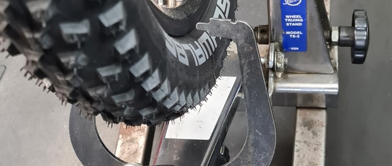 Zentrieren eines Laufrads