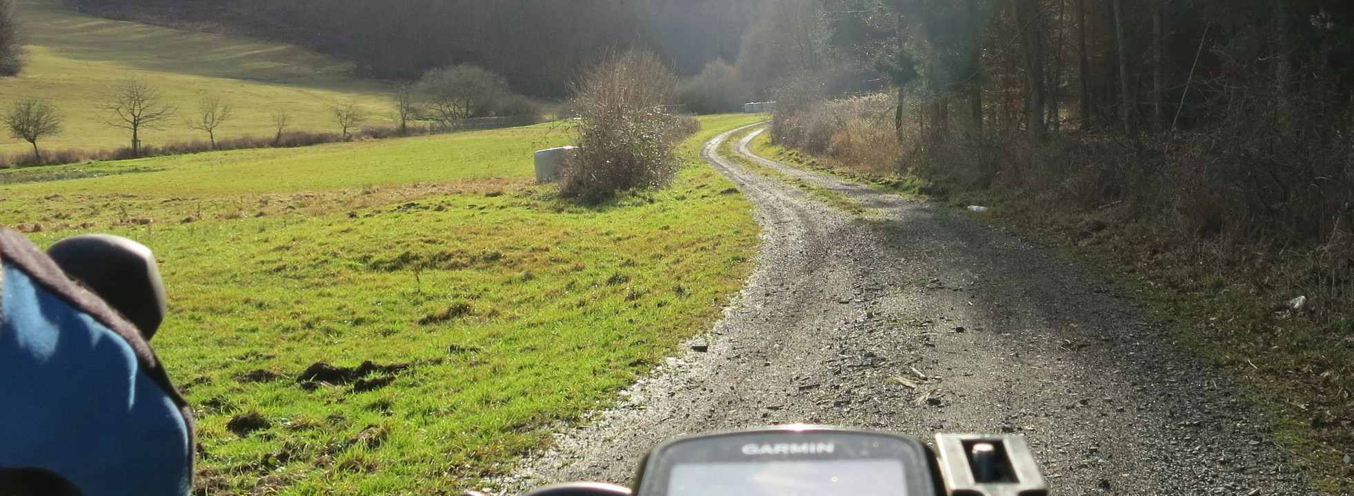 mit dem Gravelbike im Taunus